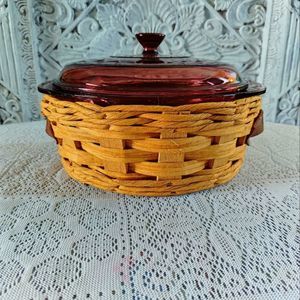 Vision Casserole Dish with Basket